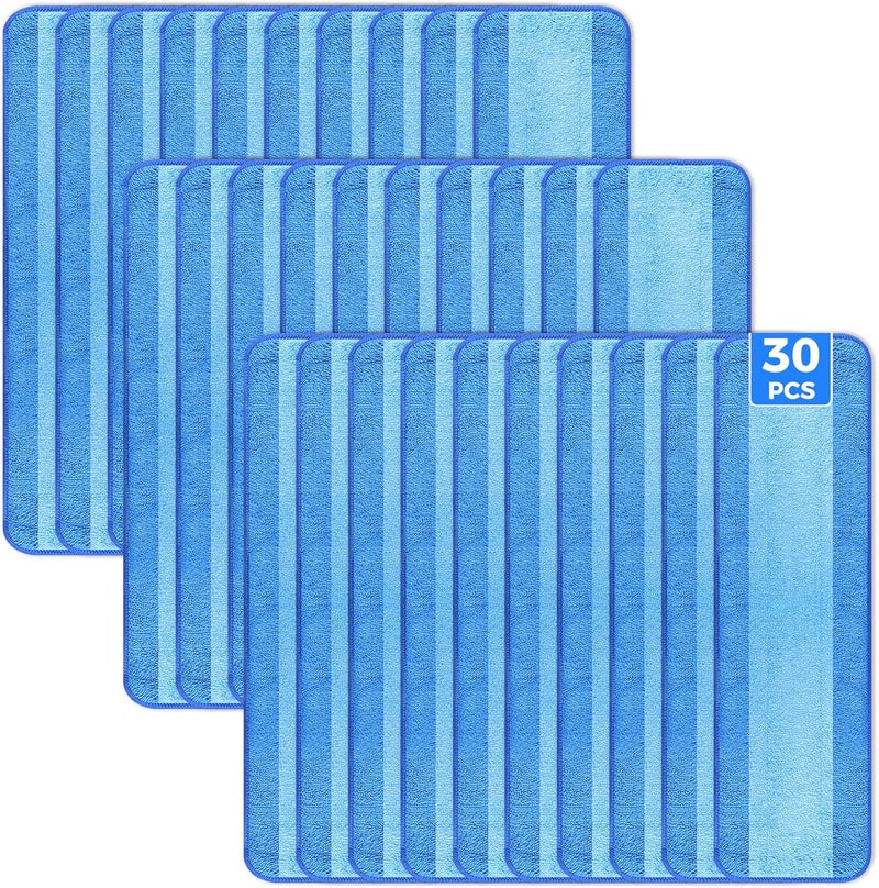 wlich Microfiber Cleaning Pads are Compatible with Bona Mop (30PCS) - Image 1